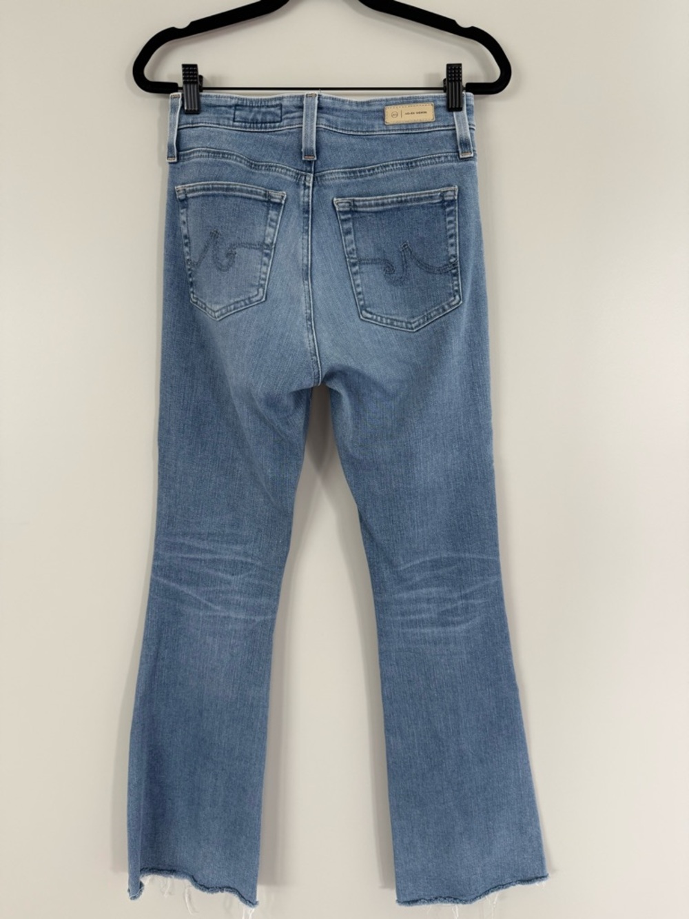 AG Adriano Goldschmied Light Blue Boot Cut Jeans
